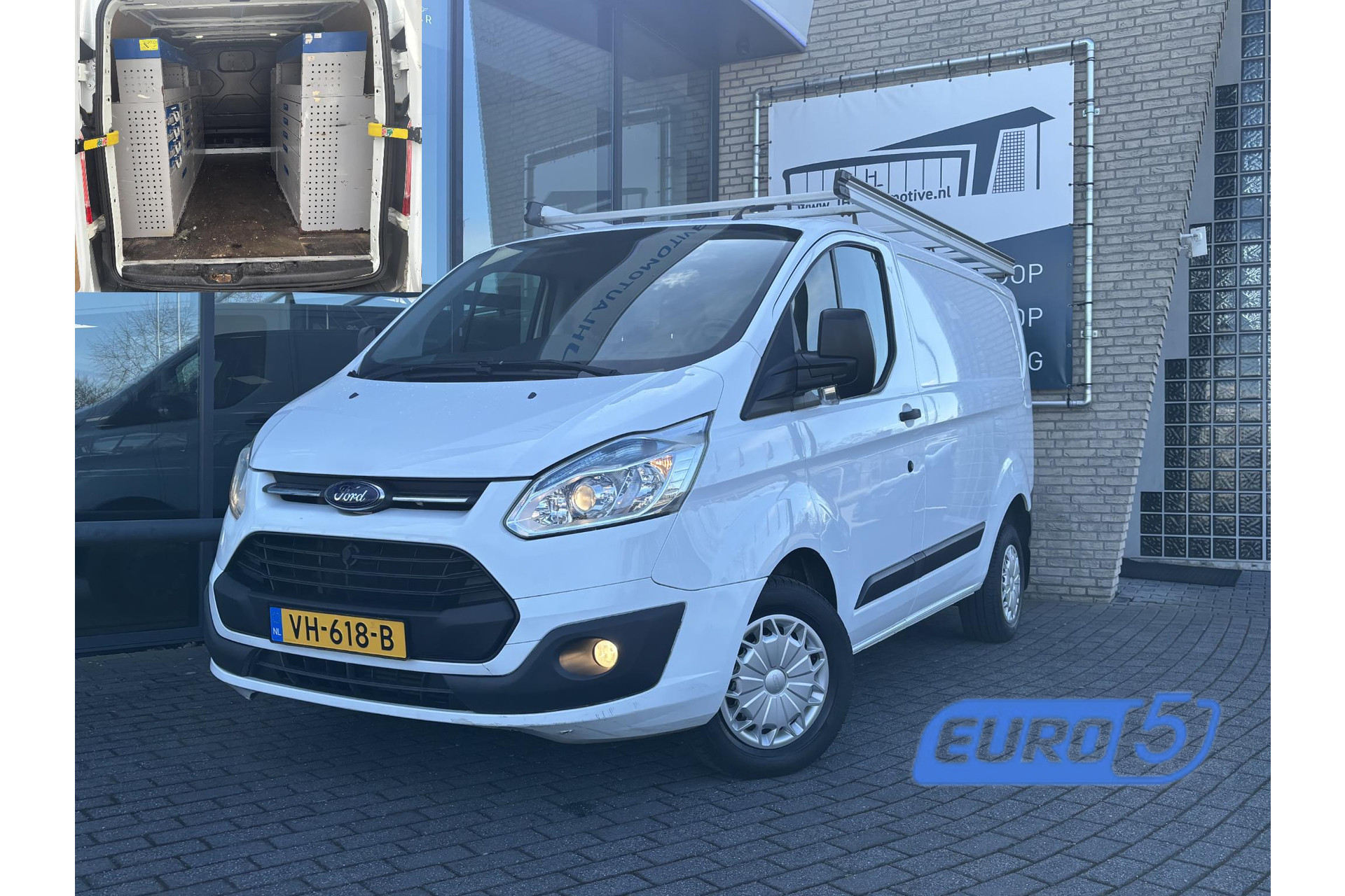 Ford Transit Custom 2.2 TDCI L1H1*A/C*CRUISE*HAAK*3PERS*INRICHTING*